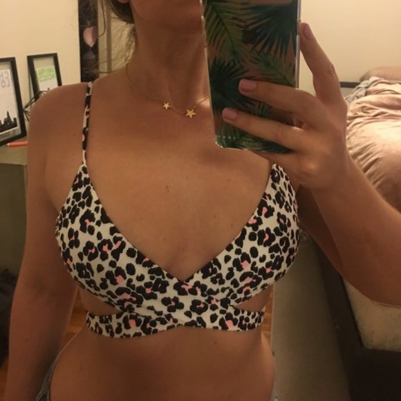 Show Me Your Mumu Leopard Bathing Suit Top - Picture 7 of 8